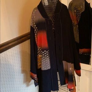 Asian inspired jacket/blouse